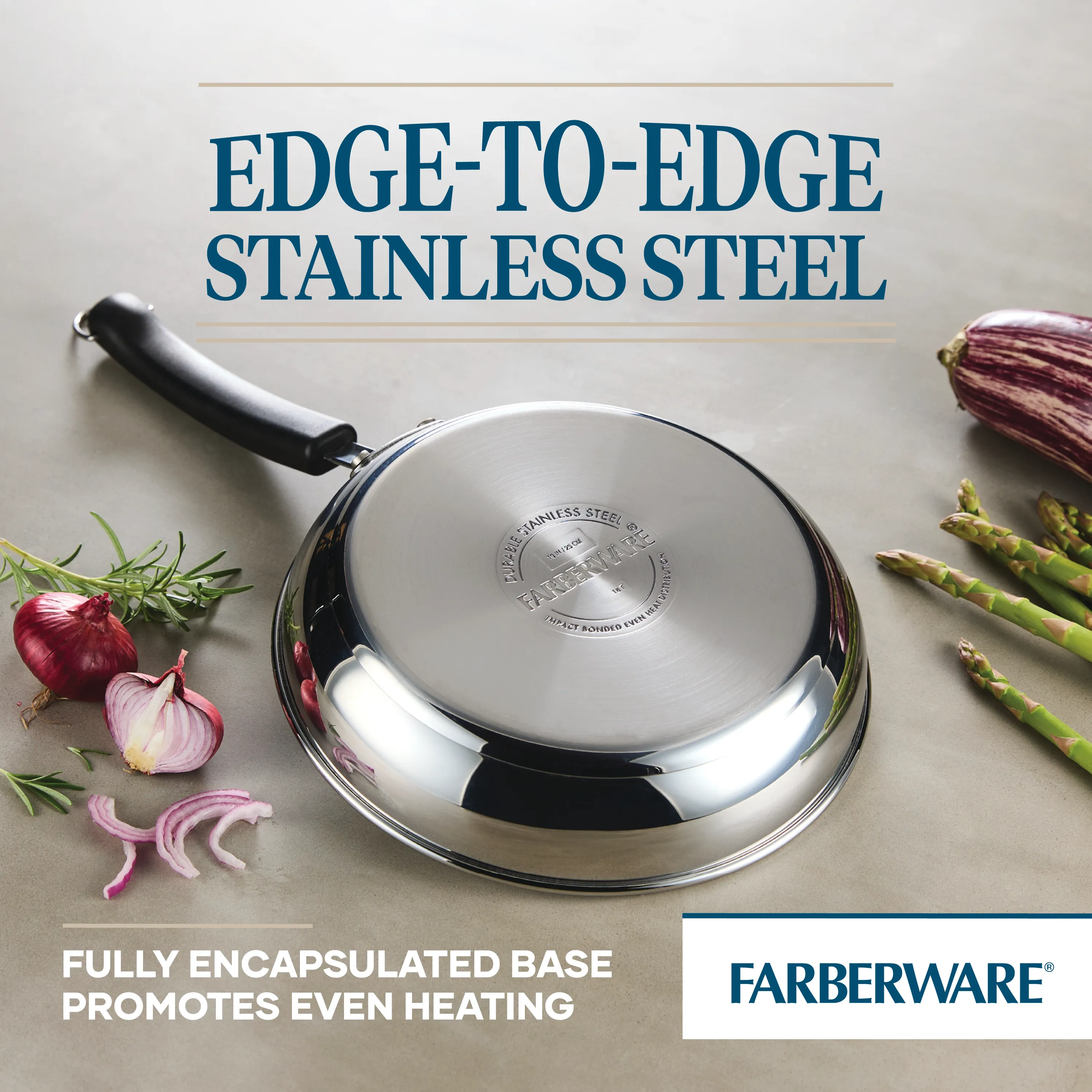 10-Inch Stainless Steel Frying Pan