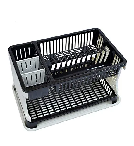 2221 Kitchen Organizer Rack with Water Storing Tray / Dish Rack