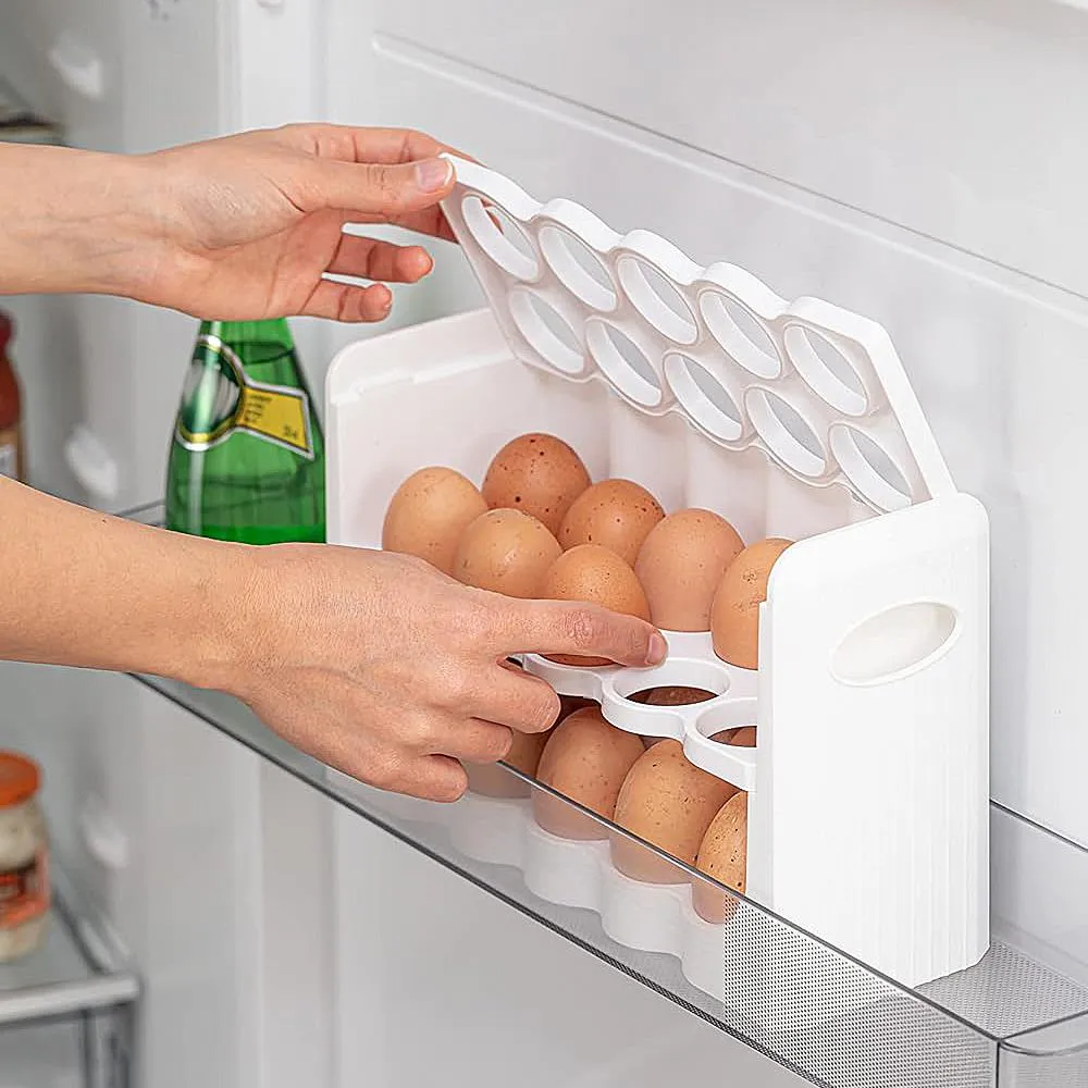 30 Grid 3 Layer BPA Free Egg Holder