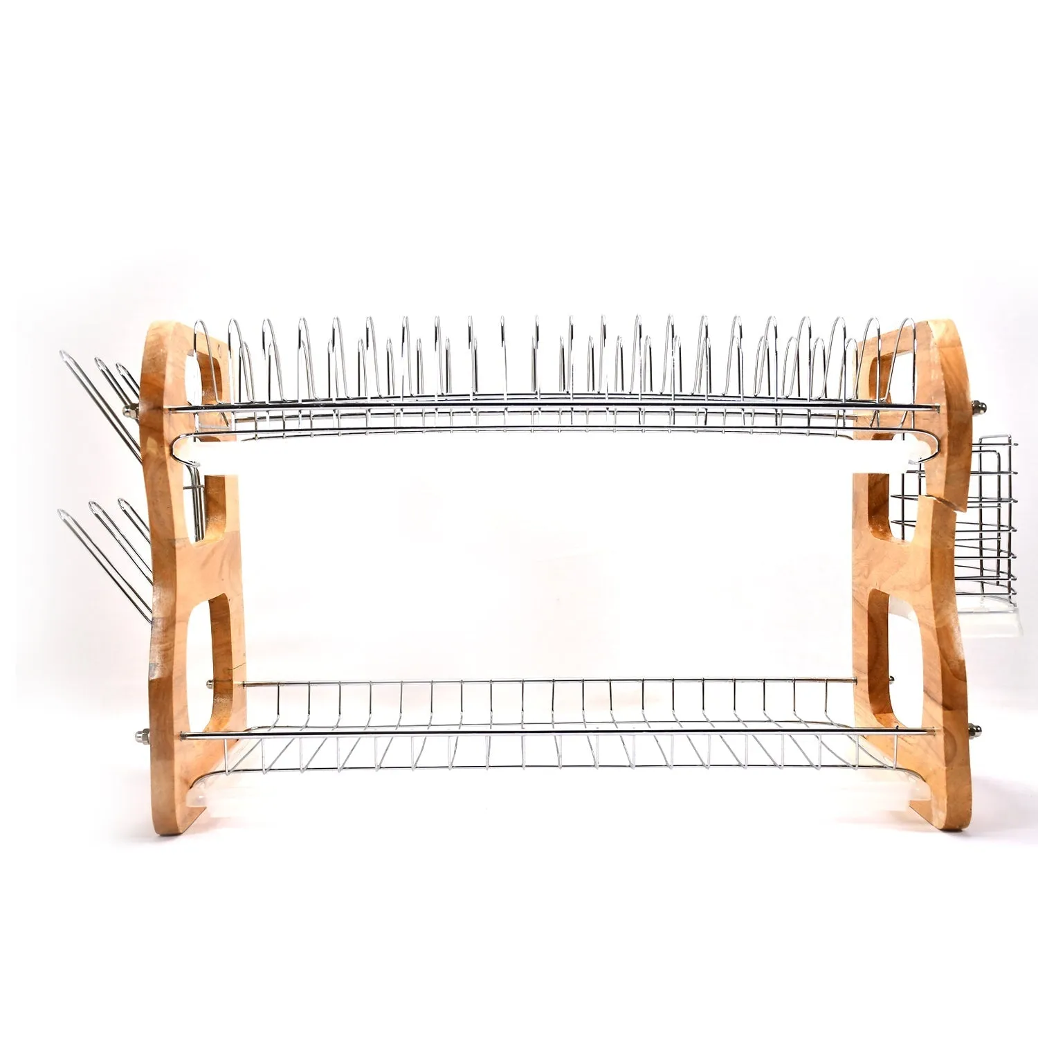 7667 kitchenware Steel Rack Dish Drainer 59cm For Home & Kitchen Use