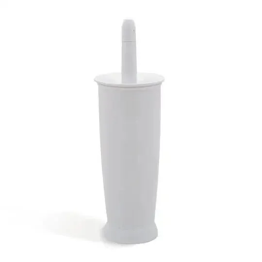 Addis Toilet Brush & Holder Closed Set White