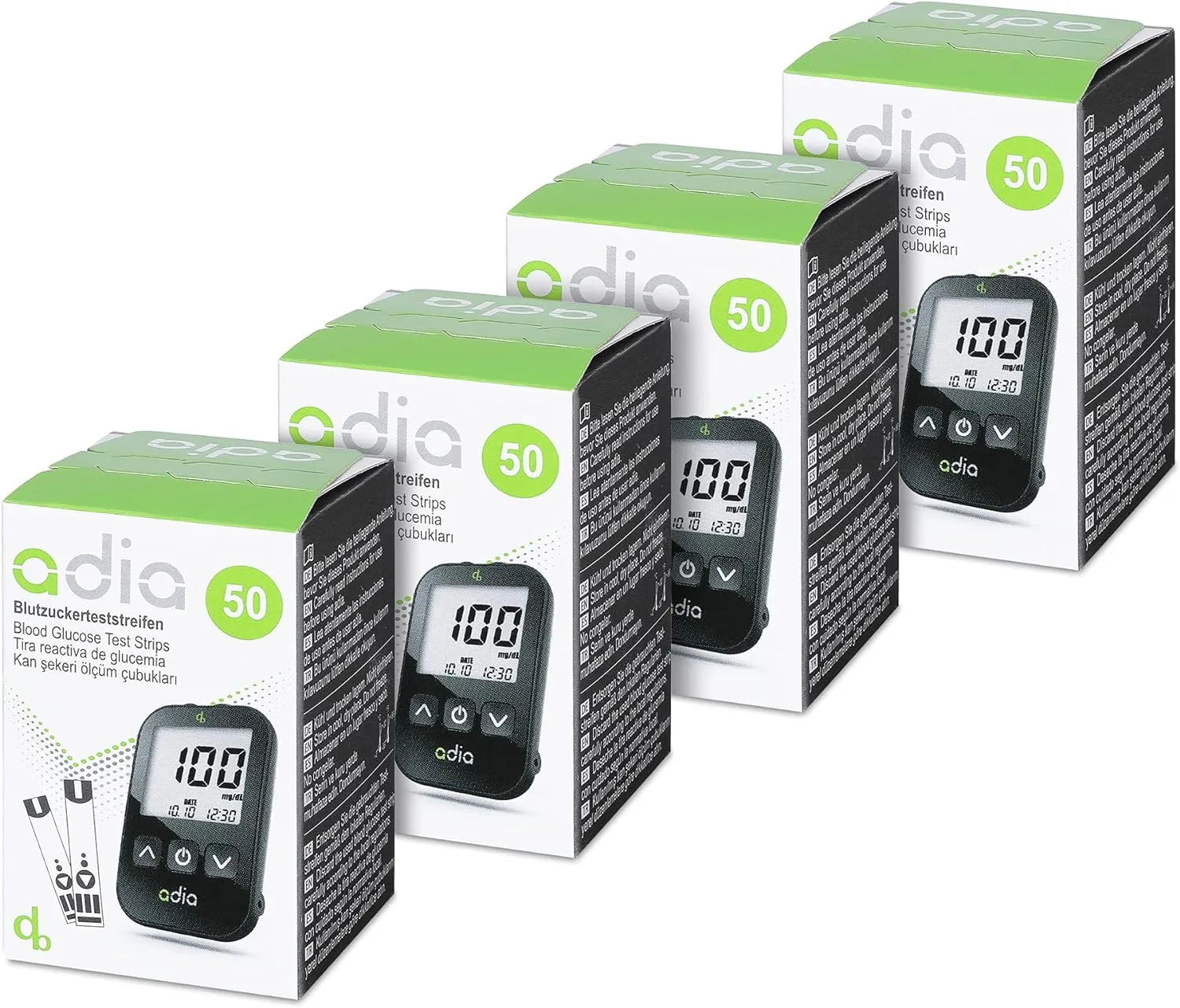 Adia Blood Glucose Test Strips