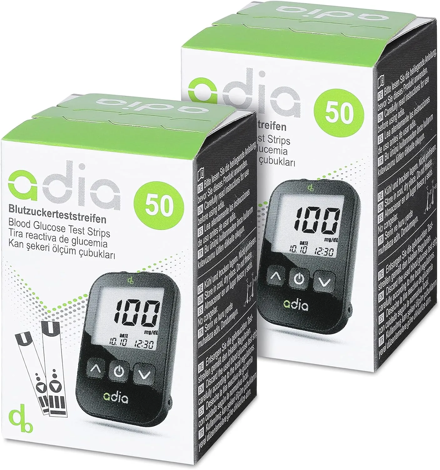 Adia Blood Glucose Test Strips