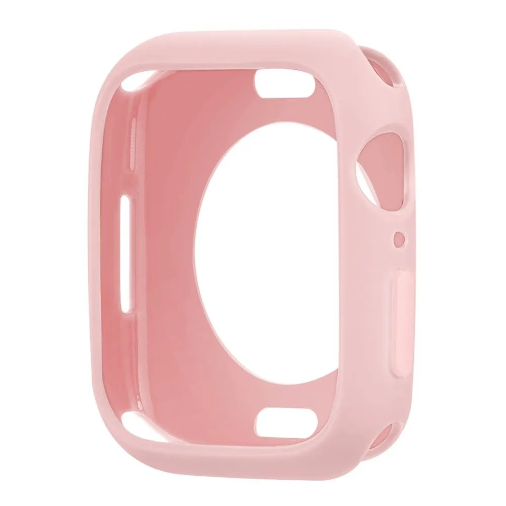 Apple Watch (41mm) candy color button TPU cover - Pink / Pink