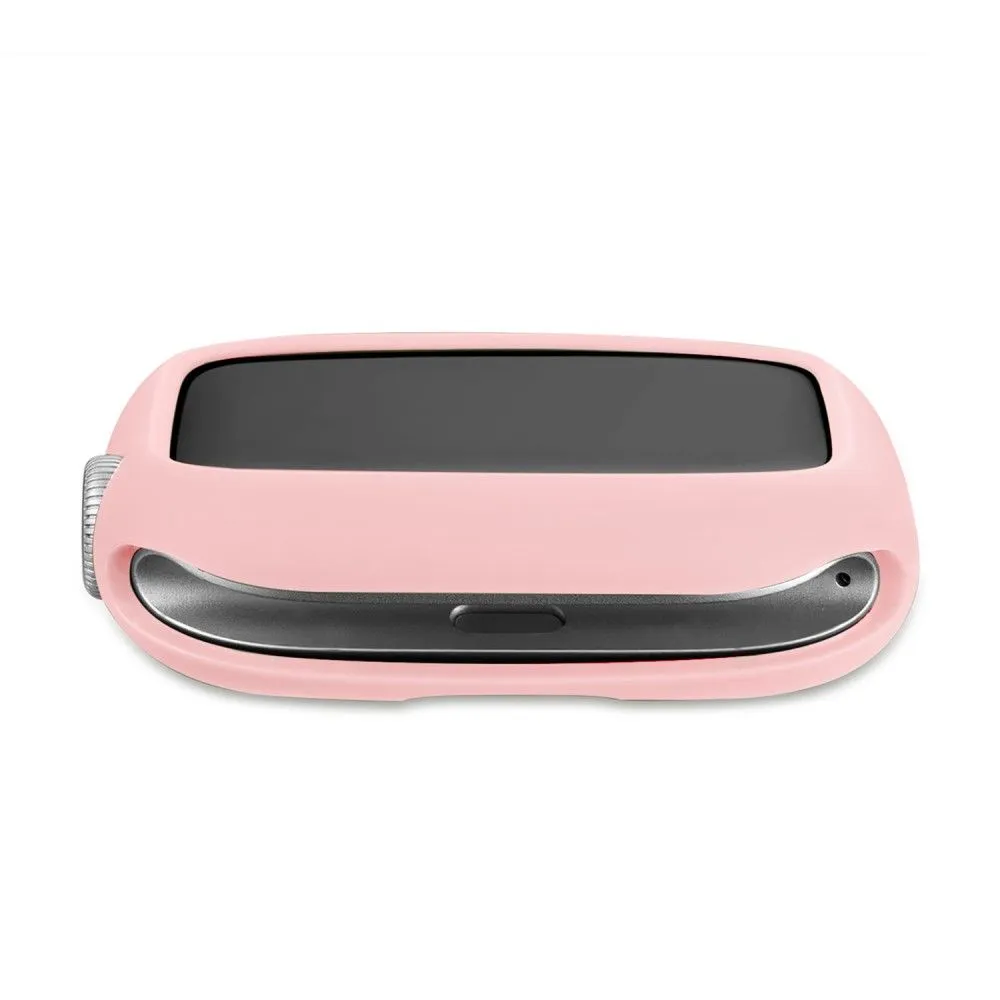 Apple Watch (41mm) candy color button TPU cover - Pink / Pink