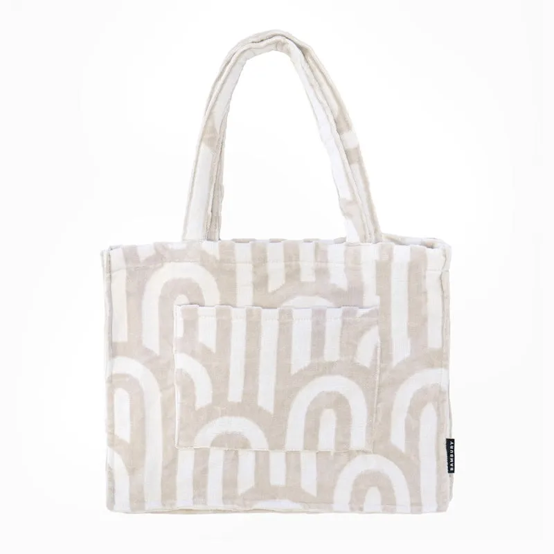 Bambury Hilo Arcade Sand Tote Bag