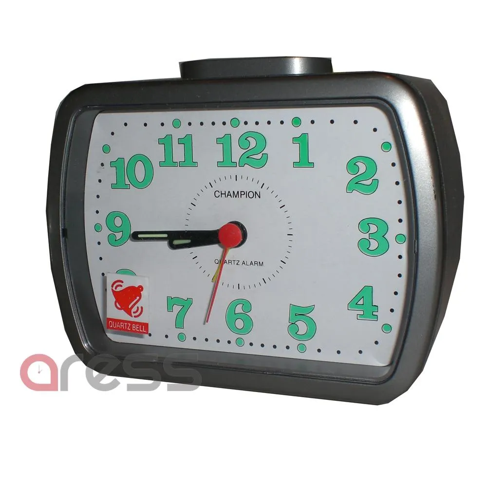 CHAMPION BA309 BELL ALARM CLOCK ILLUMINUS NUMBERS