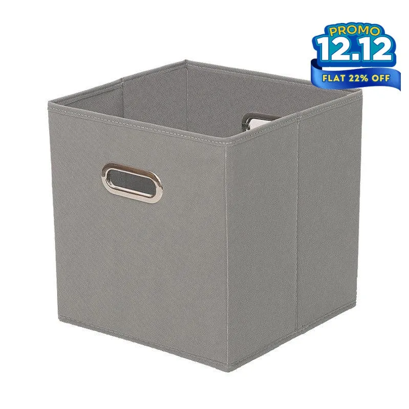 Collapsible Storage Box With Handles