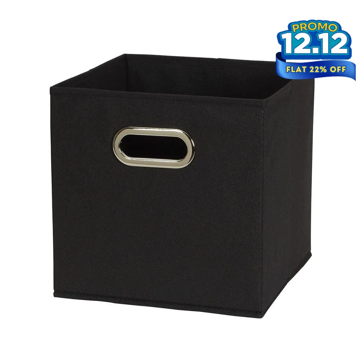 Collapsible Storage Box With Handles