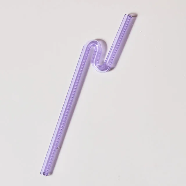 Colorful Environment Friendly Reusable Glass Straw