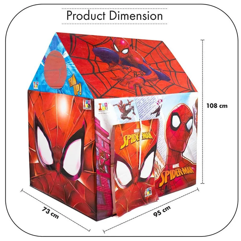 Combo of 2 Spider Man Printed Play Tent House with Doctor Play Set Tools