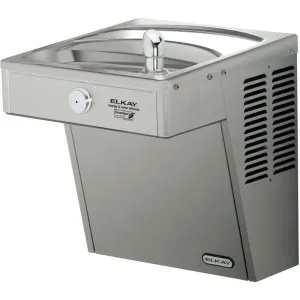 Elkay VRCGRN8 | Wall-mount VRC-style Drinking Fountain | Filterless, High-efficiency chiller, Fully Vandal-resistant