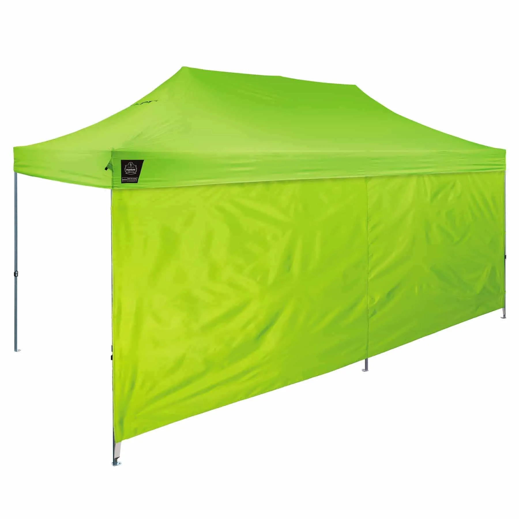 Ergodyne 12995 6097  Lime Pop-Up Tent Sidewall - 10ft x 20ft