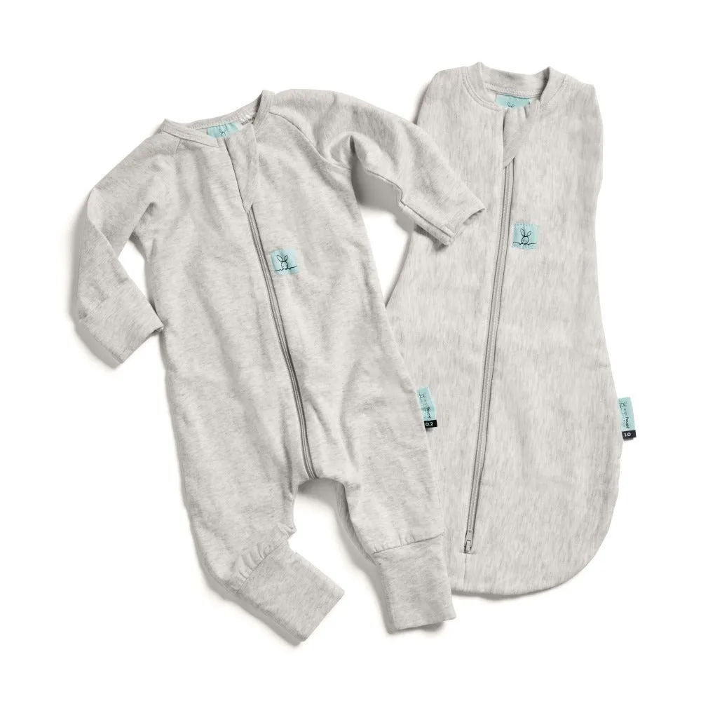 ergopouch Newborn Gift Pack Grey Marle