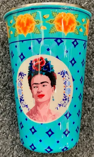 Frida metal tumbler turquoise