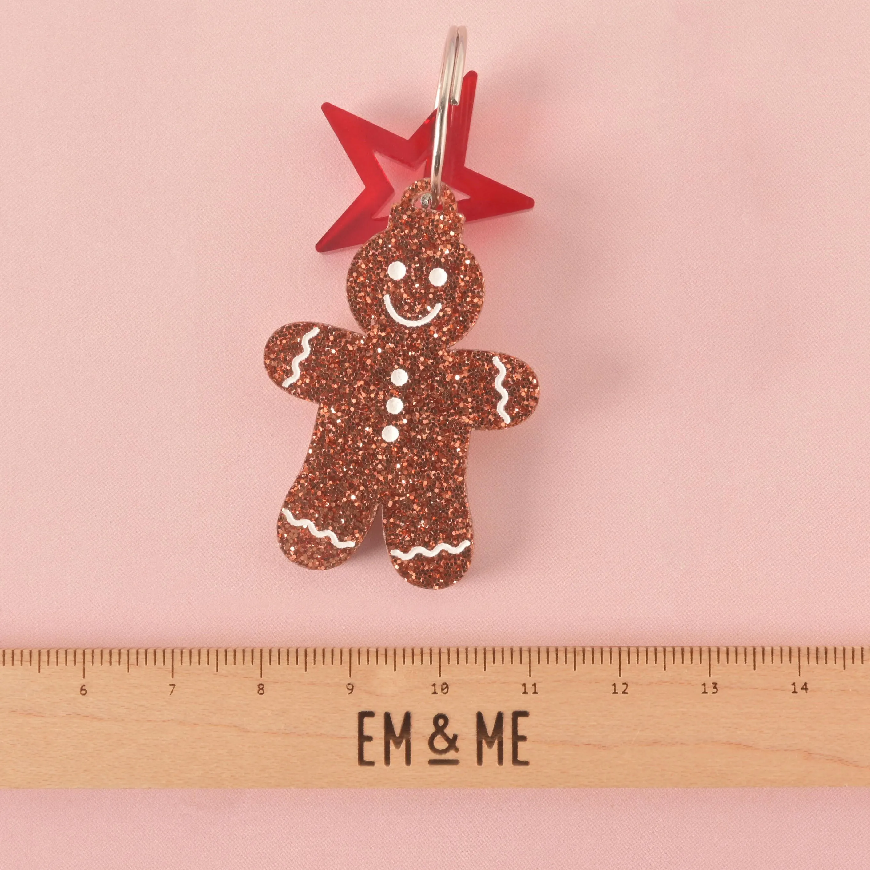 Gingerbread Man Personalized Pet Tag