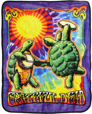 Grateful Dead Terrapin Sunrise Fleece Throw Blanket