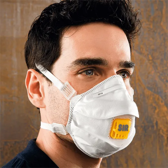 HIGH-EFFICIENCY DISPOSABLE RESPIRATOR FFP3 NR W/VALVE [5pcs]