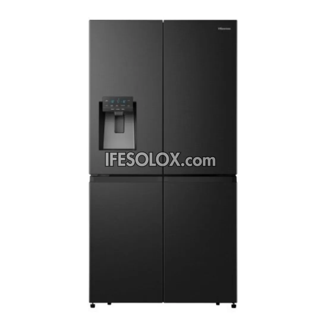 Hisense REF 68WCB 522L Side by Side Inverter Refrigerator with LED display, Ice Maker   1 Year Warranty - Brand New