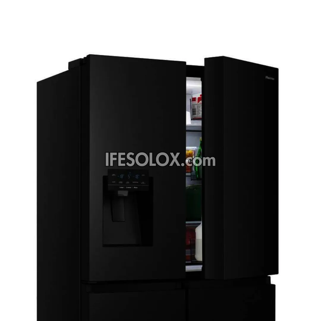 Hisense REF 68WCB 522L Side by Side Inverter Refrigerator with LED display, Ice Maker   1 Year Warranty - Brand New