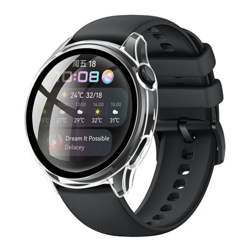 Huawei Watch 3 simple frame   tempered glass - Transparent