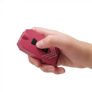 Jolt 4-N-1 Charger Pink Stun Gun Flashlight 80,000,000