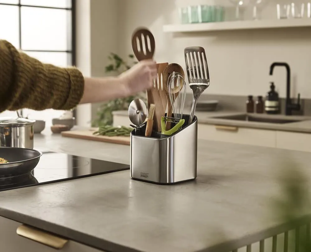 Joseph Joseph Surface Stainless Steel Utensil Holder