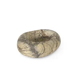 Lagoon Marble Bowl (Brown)