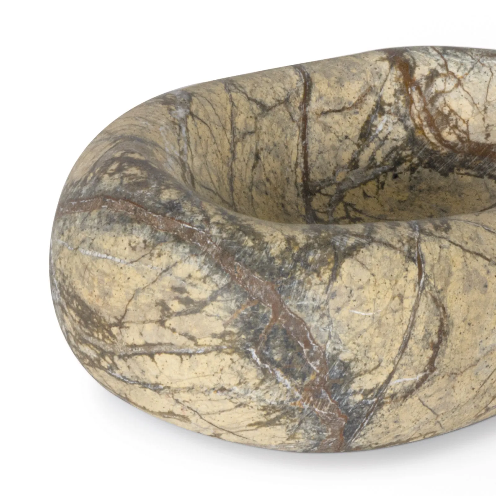 Lagoon Marble Bowl (Brown)