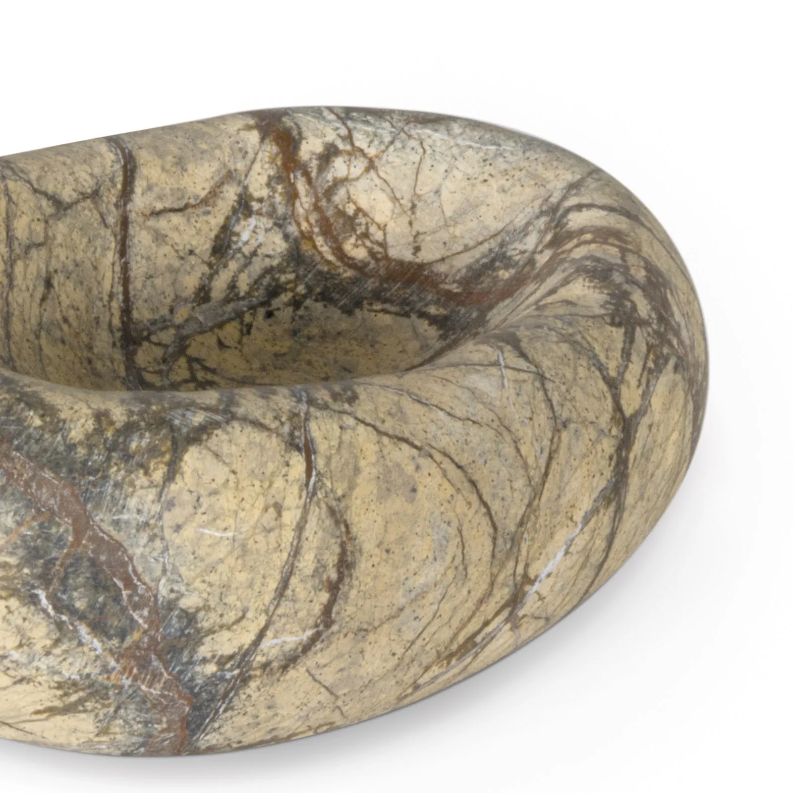 Lagoon Marble Bowl (Brown)