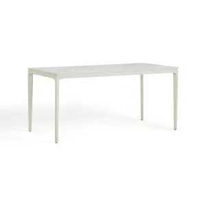 LISHA White Ceramic Dining Table