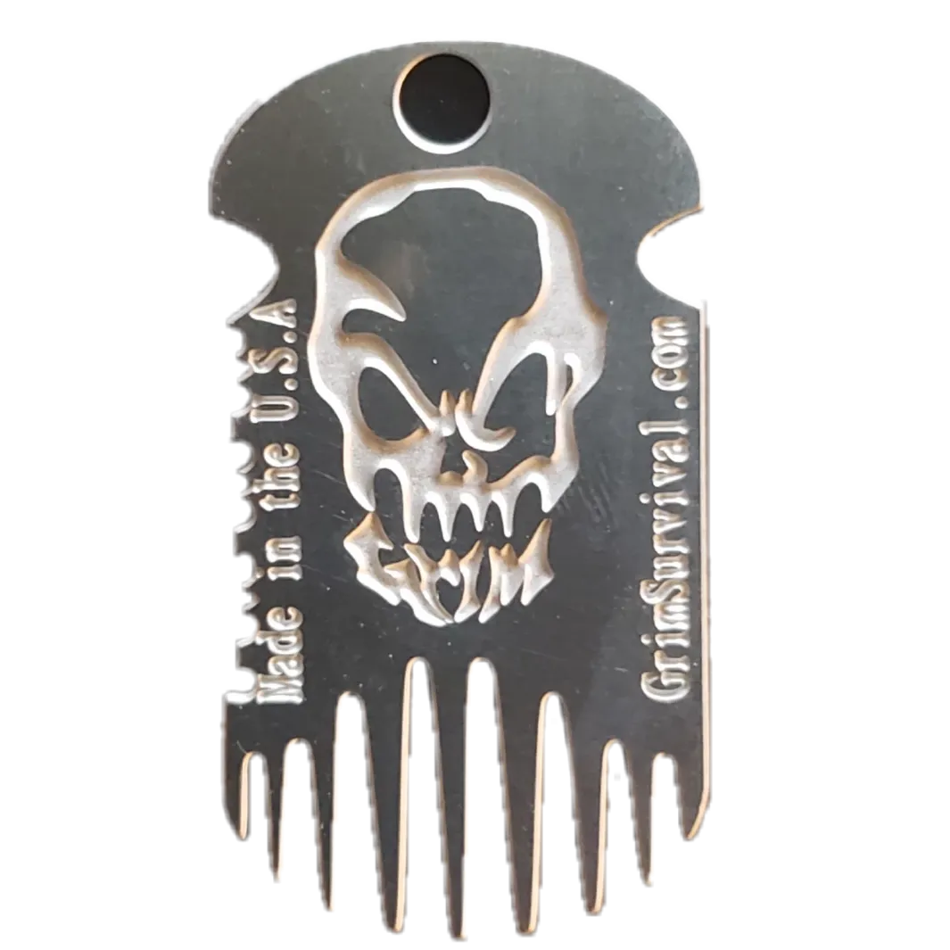 Metal Spork Dog Tag Necklace