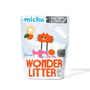 Michu Wonder Plant Based Cat Litter 2.5kg