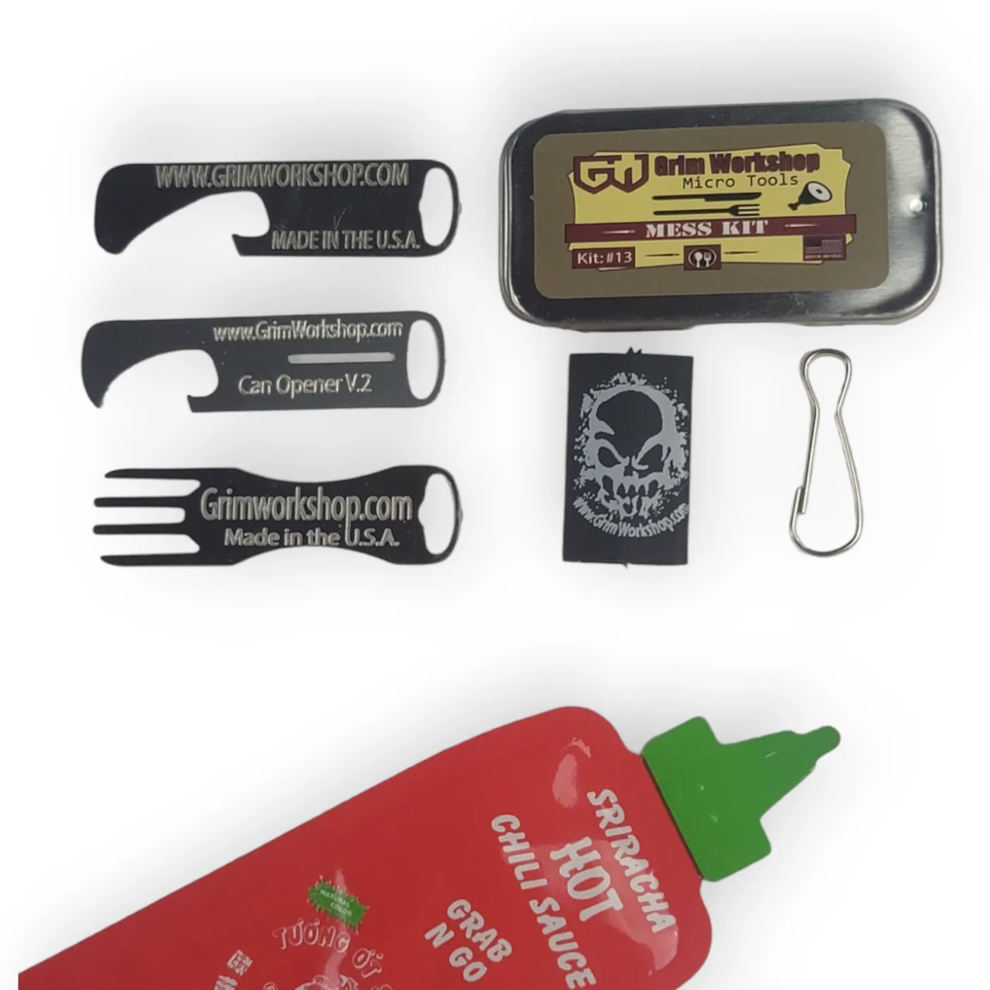 Micro Mess Kit : Micro Size Eating Tools