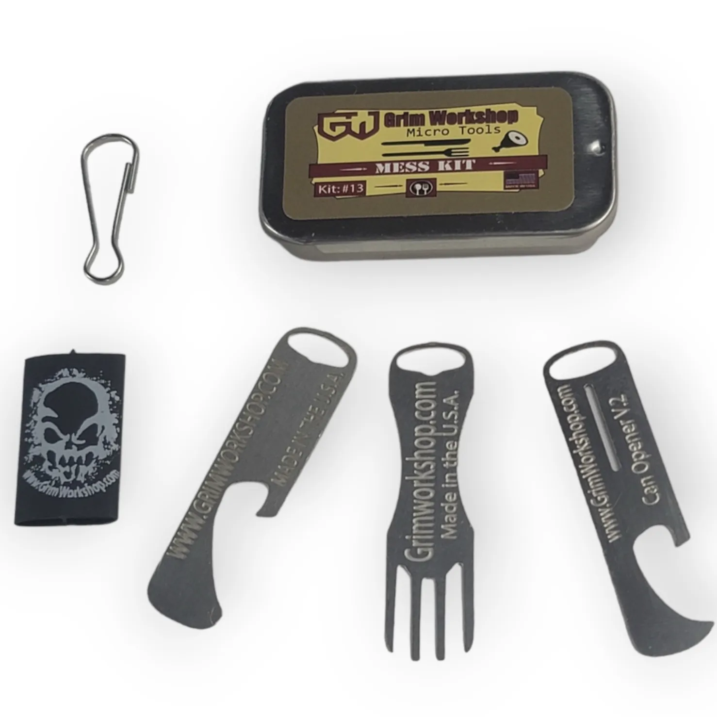 Micro Mess Kit : Micro Size Eating Tools