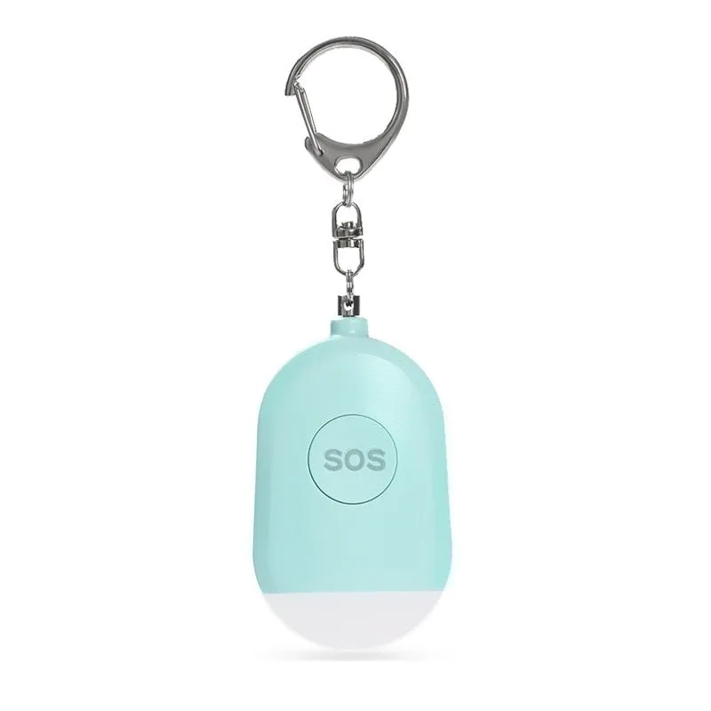 Mini SOS 130-dB Self Defense Keychain Alarm