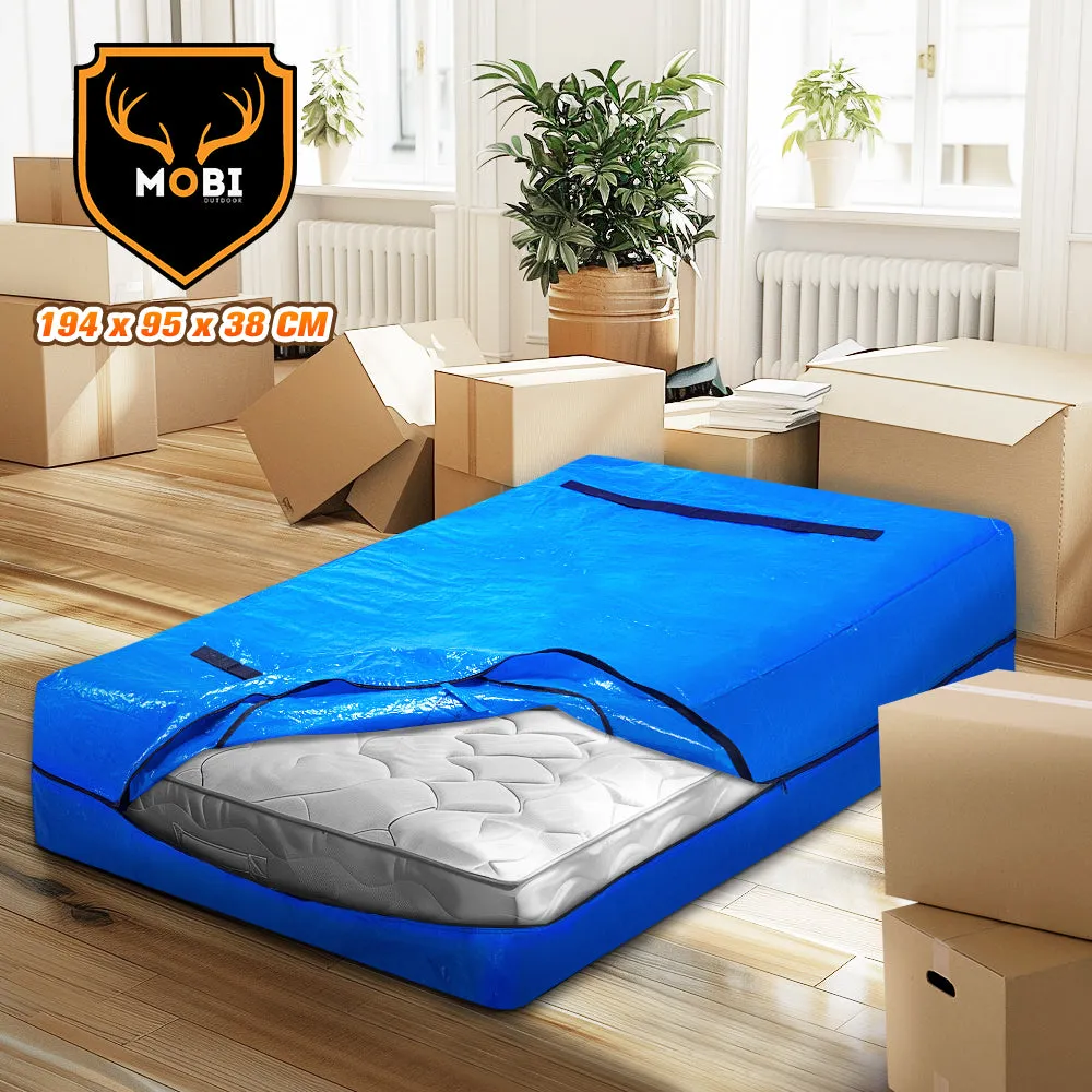 MOBI Mattress Bag Easy Moving Waterproof Protector Dust Cover Single Size