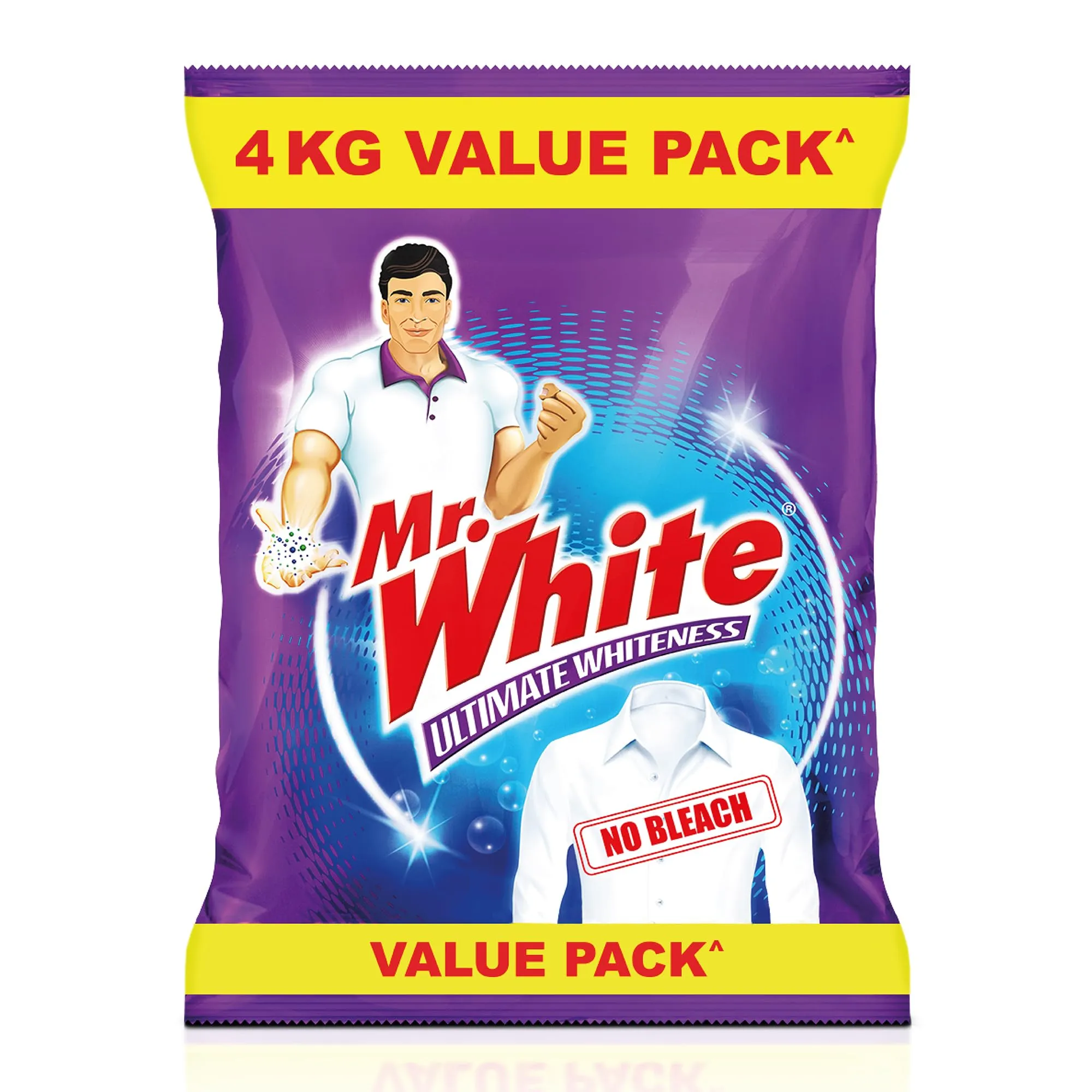 Mr. White Detergent Powder - 4Kg