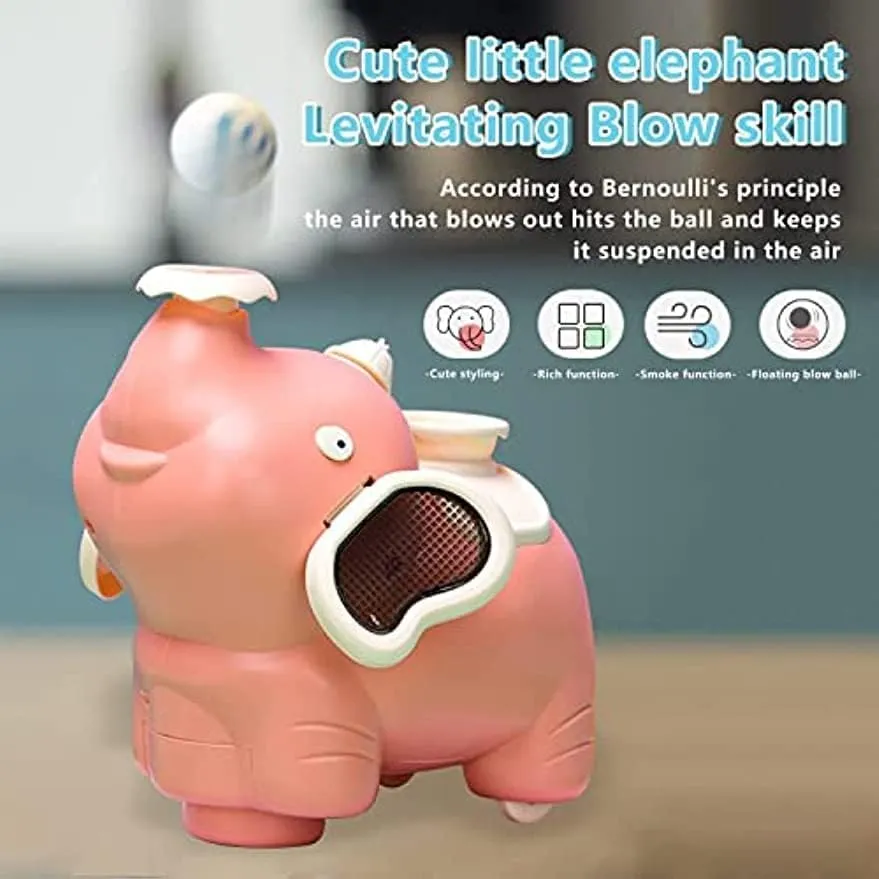 Musical Ball Blowing Elephant with Light and Humidifier