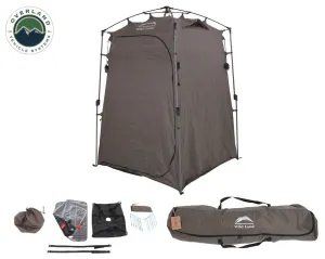 Overland Vehicle Systems Wild Land Camping Gear - Changing Room With Shower and Storage Bag | Universal