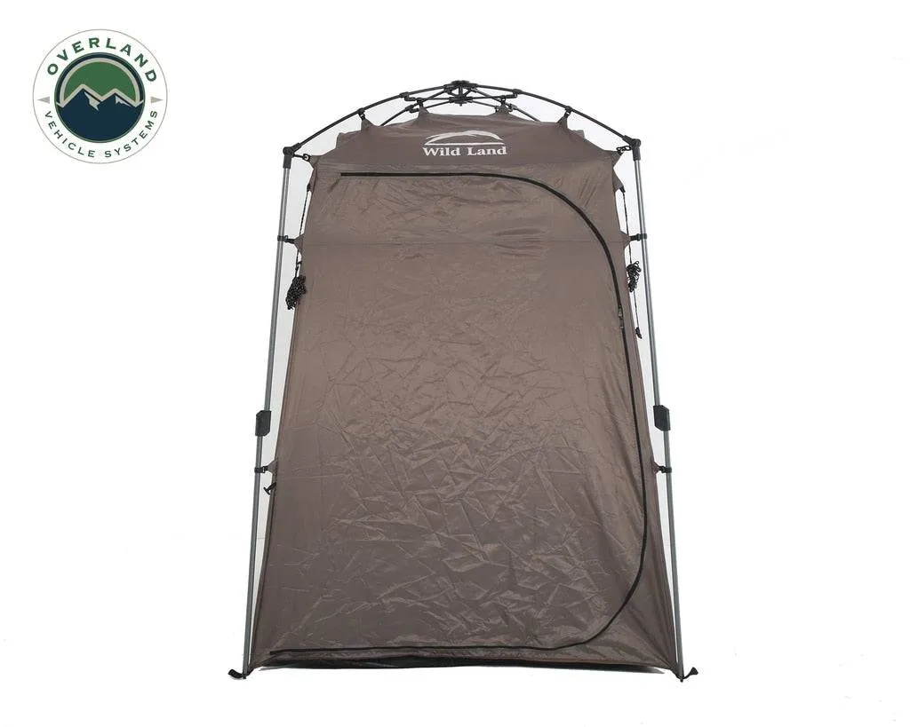 Overland Vehicle Systems Wild Land Camping Gear - Changing Room With Shower and Storage Bag | Universal