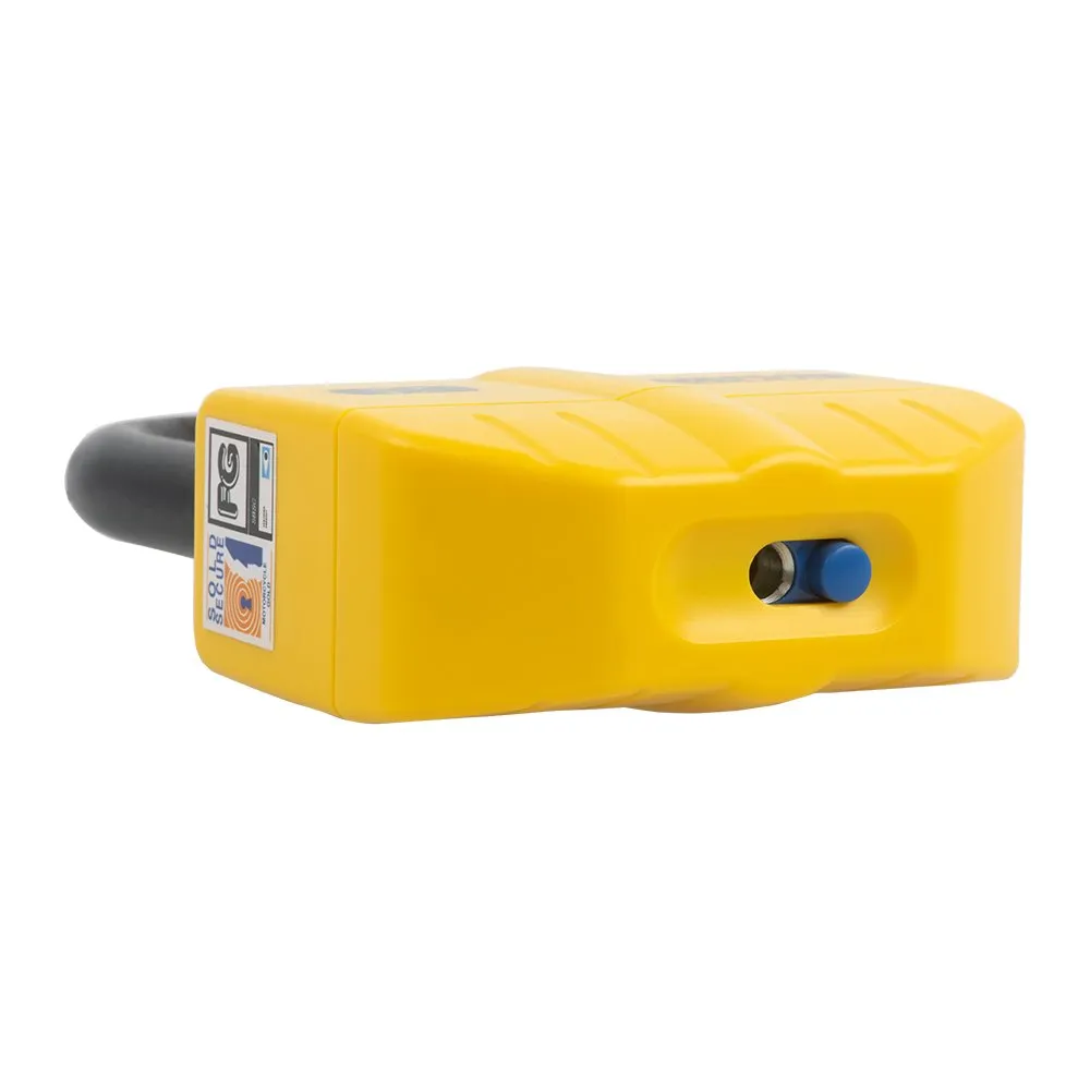 Oxford Boss Alarm 14mm Disc Lock Yellow