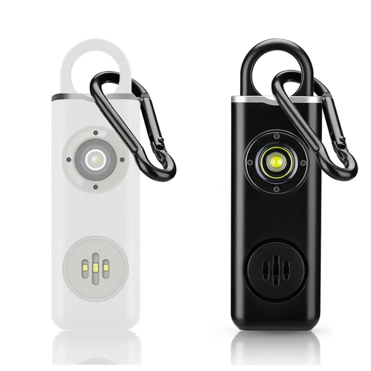 Pendant Personal Alarm   LED Emergency Light Self Defense Keychain