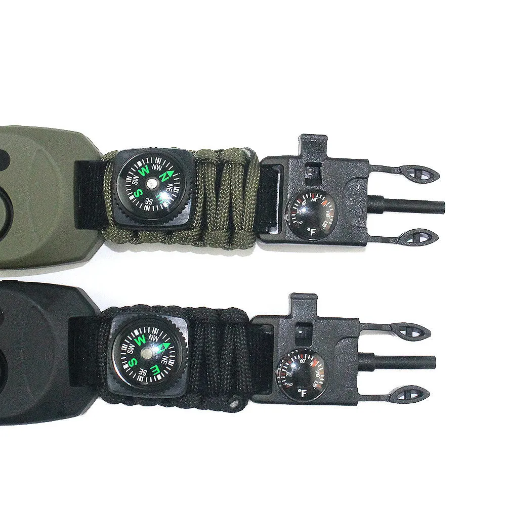 Personal Alarm Survival Bracelet Self-Defense Emergency Security Tool