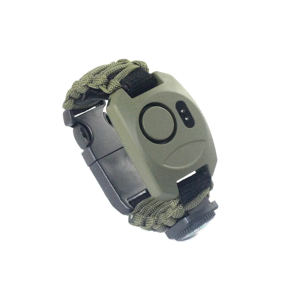 Personal Alarm Survival Bracelet Self-Defense Emergency Security Tool