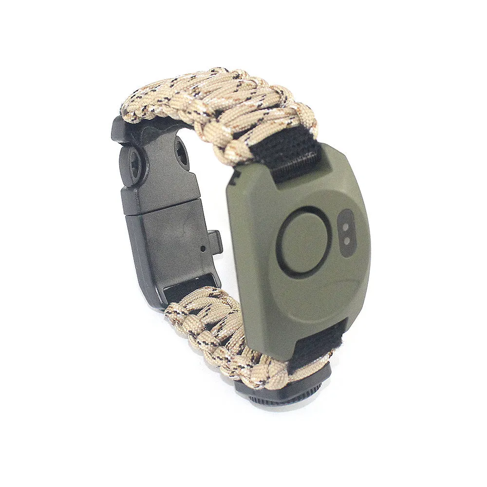 Personal Alarm Survival Bracelet Self-Defense Emergency Security Tool