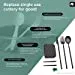 Portable & Reusable Stainless Steel Travel Cutlery Set And Reusable Chopsticks