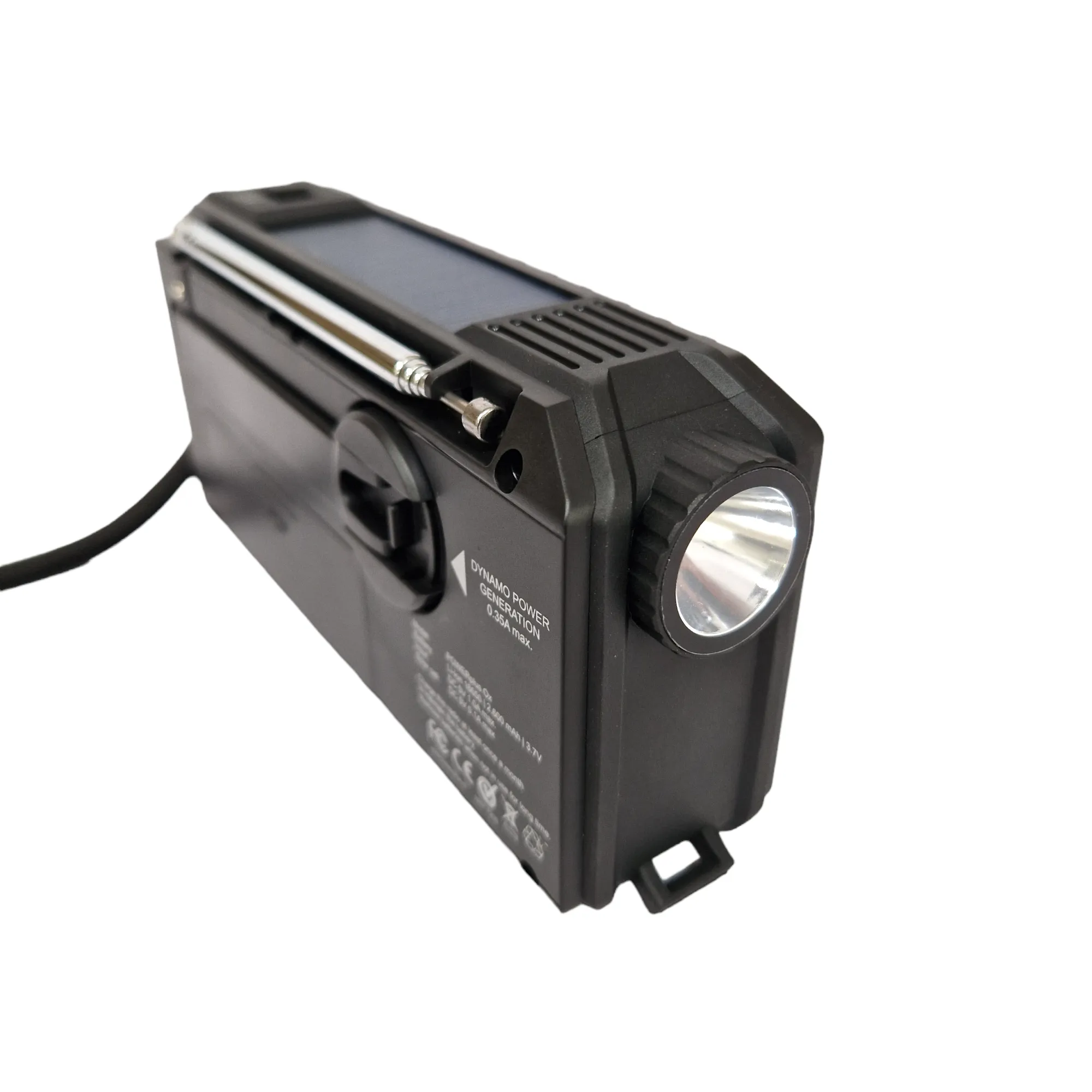 POWERplus Ox Dynamo & Solar Radio, Chargebank, Flashlight