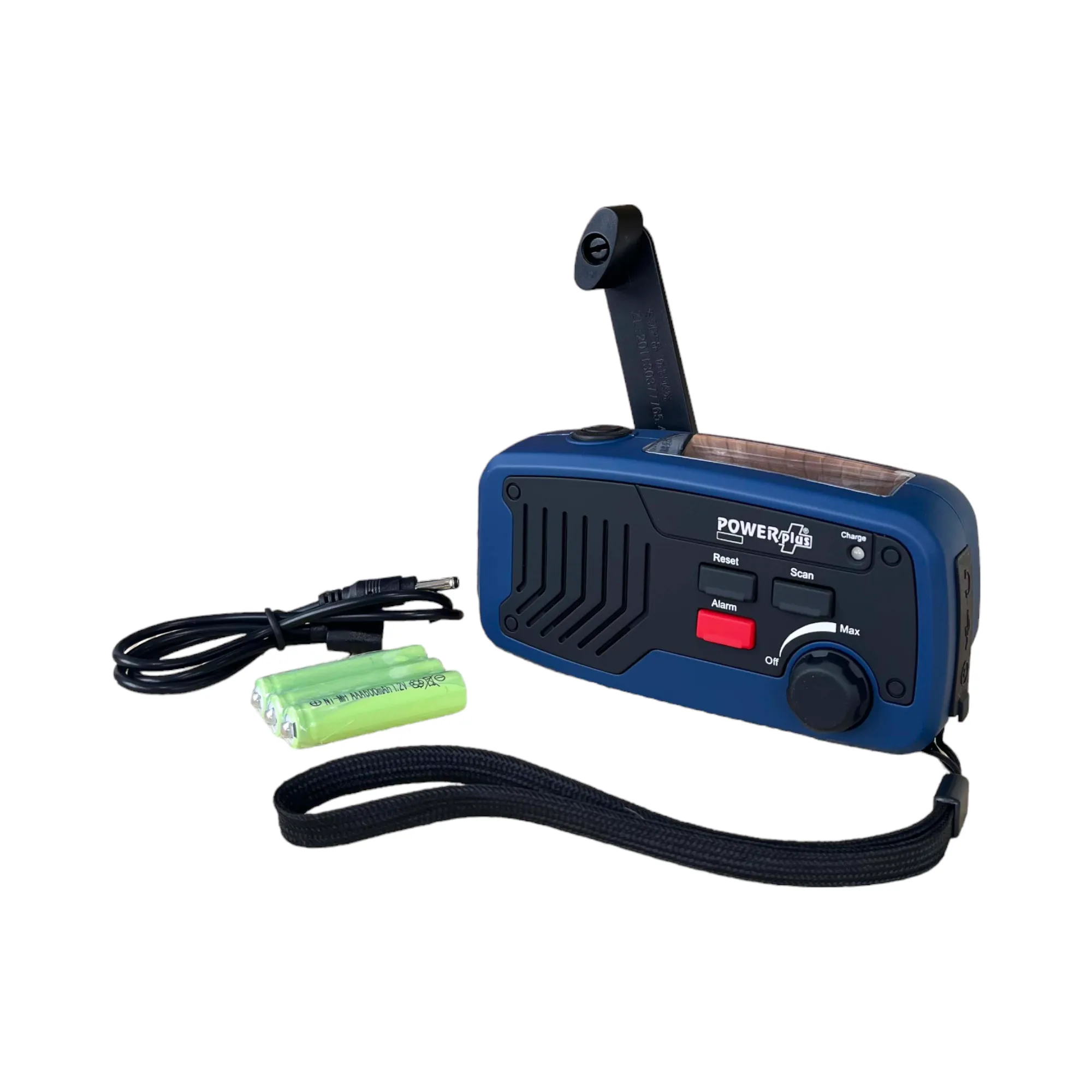 PowerPlus Panther - Multifunctional Wind-Up & USB Rechargeable Radio, Power Bank & Flashlight