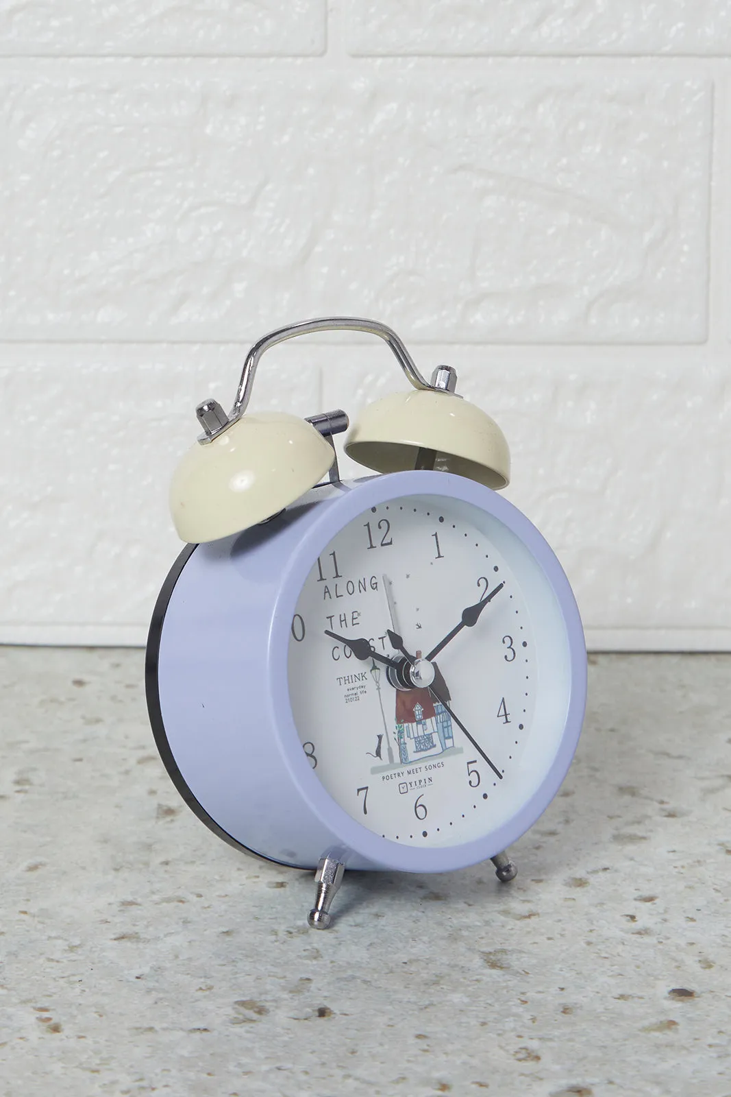 Purple Mini Alarm Clock